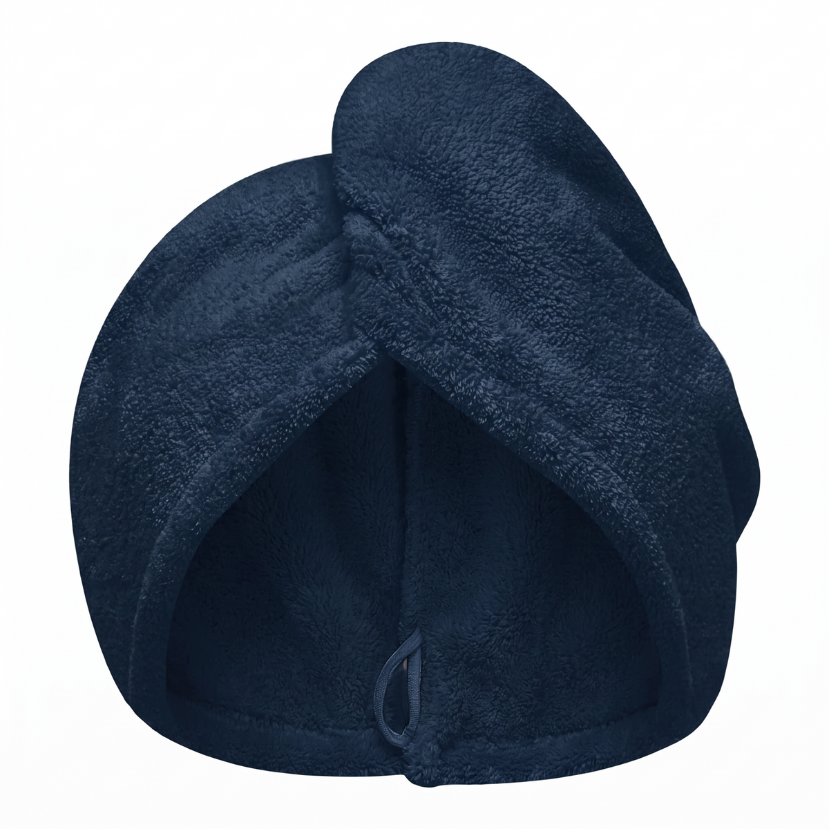 AuraWrap Quick Dry Microfiber Hair Towel in Navy Blue