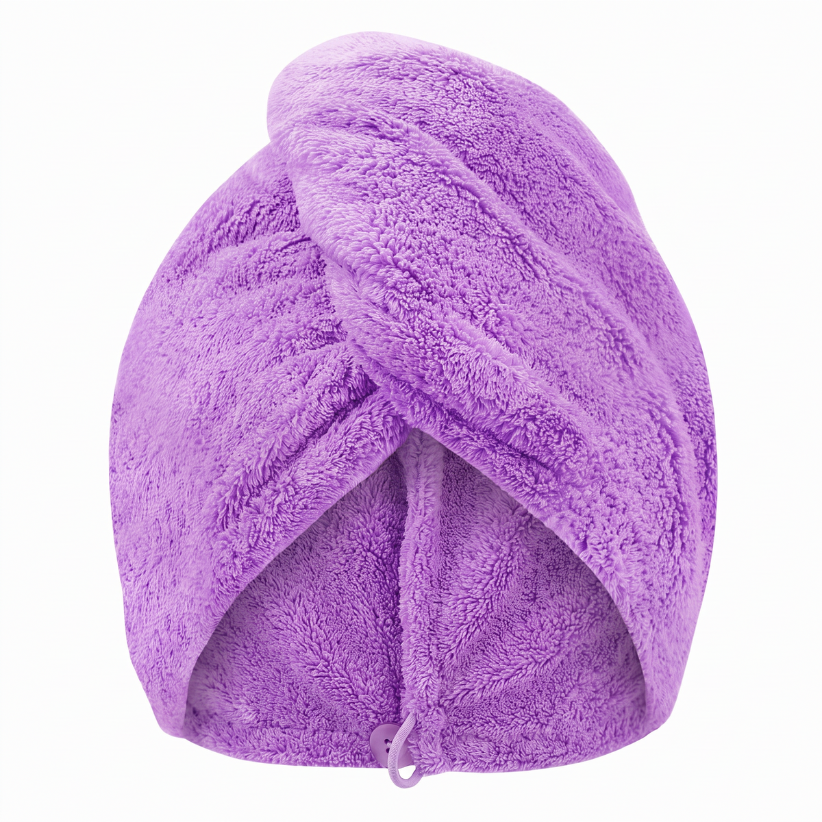AuraWrap Quick Dry Microfiber Hair Towel in Purple