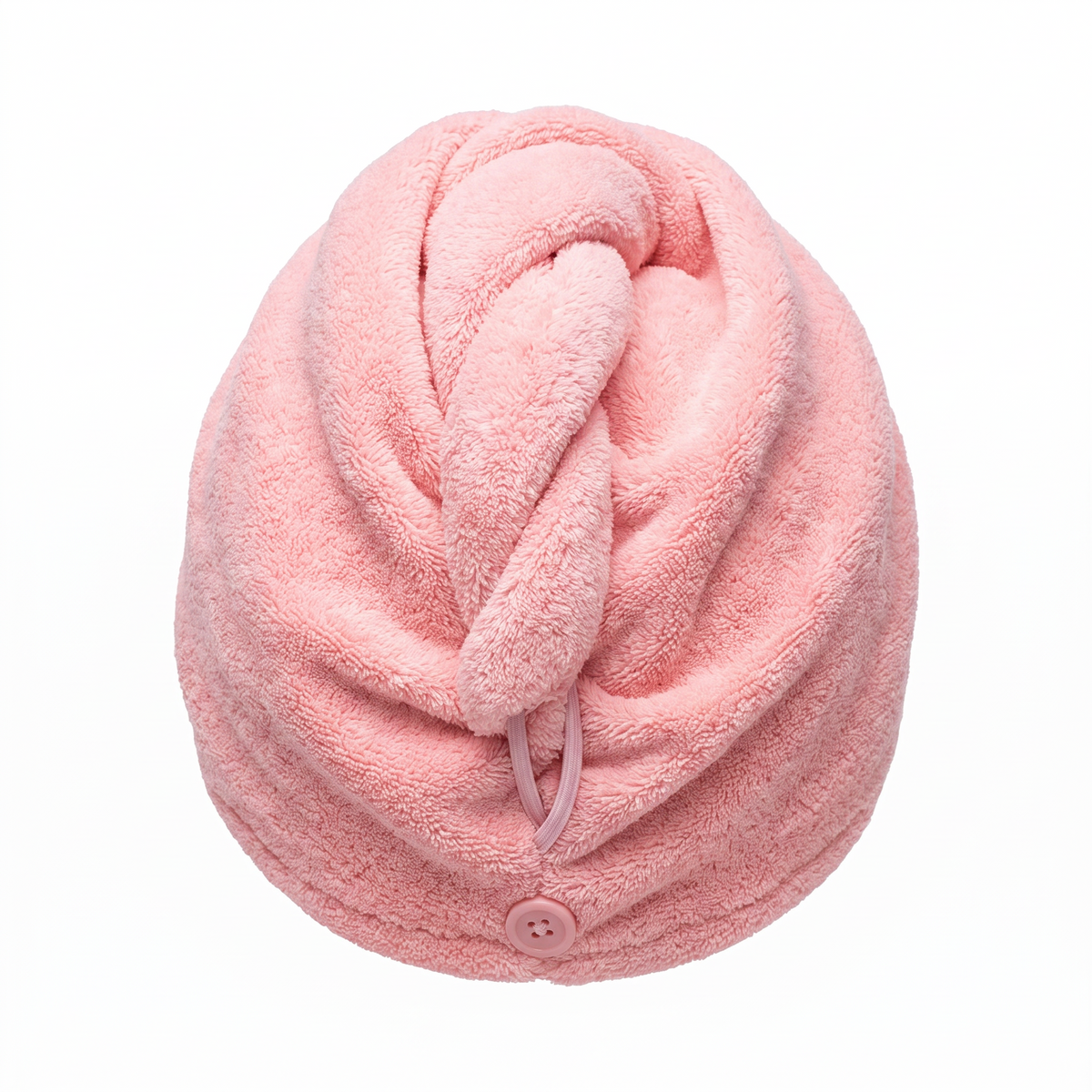 AuraWrap Quick Dry Microfiber Hair Towel in Pink